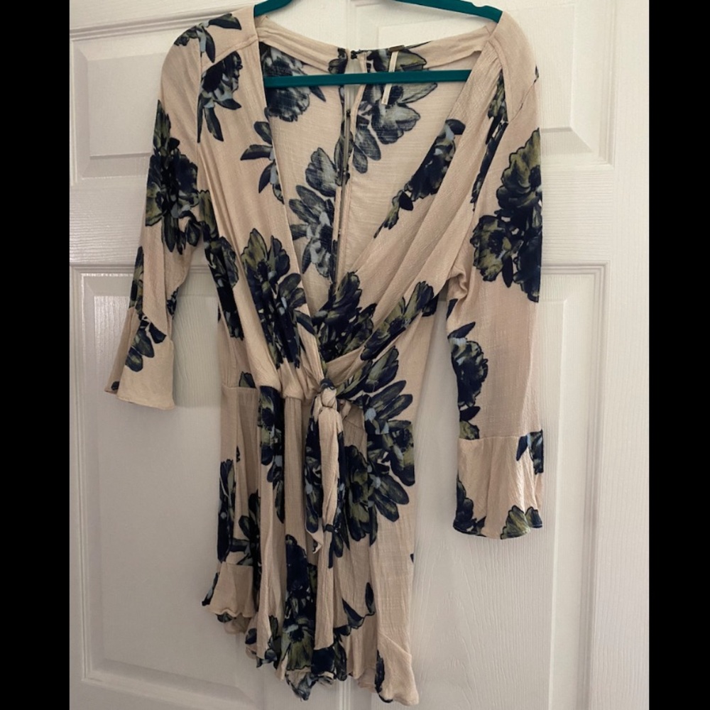 Free people All the Right Ruffles Romper